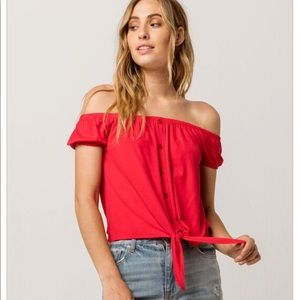 Tillys Off The Shoulder Shirt